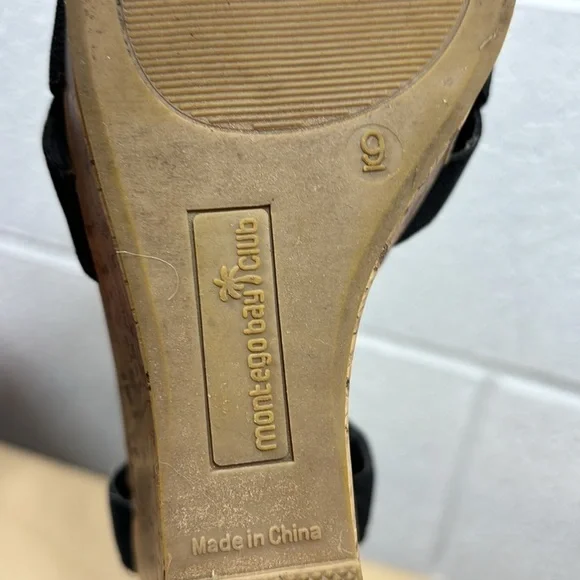 Black wedge heels - Picture 6 of 8